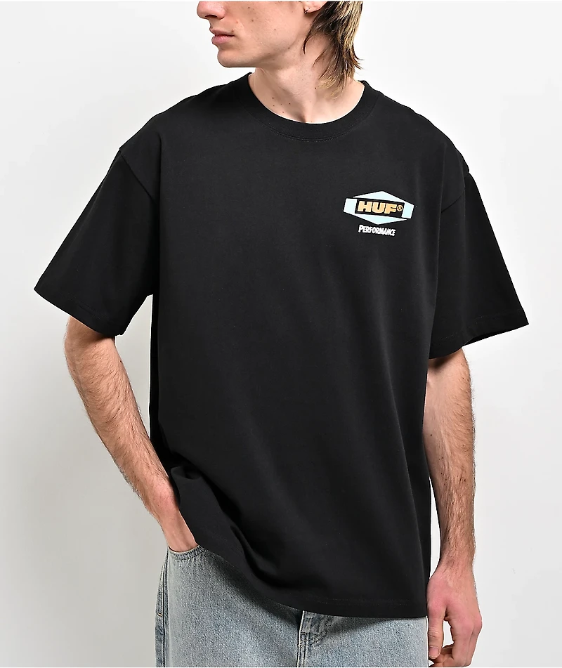 HUF Spark It Up Black T-Shirt