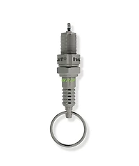 HUF Spark It Up Silver Keychain