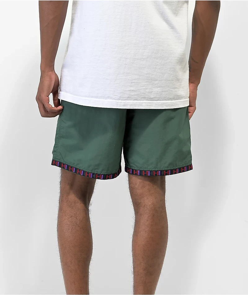 HUF Teton Green Tech Shorts