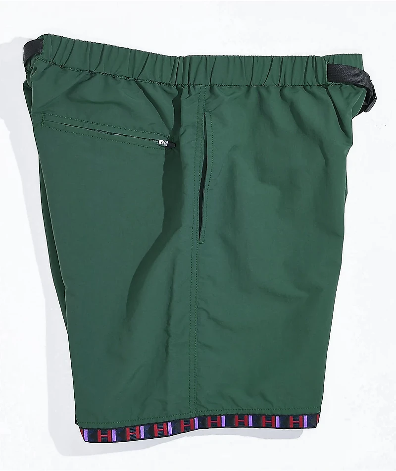 HUF Teton Green Tech Shorts