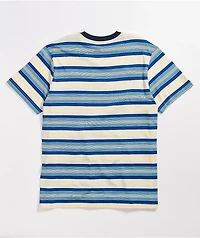 HUF Travis Blue & White Stripe Knit T-Shirt