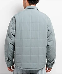HUF Villard Steel Blue Quilted Shacket