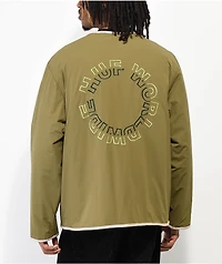 HUF Worldwide Beige Reversible Jacket