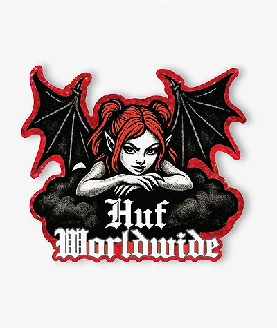 HUF Worldwide Chaos Sticker
