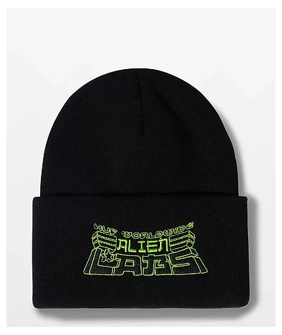 HUF x Alien Labs Black Beanie