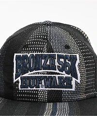 HUF x Bronze 56K Baja Black & Blue Snapback Hat