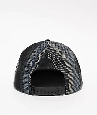 HUF x Bronze 56K Baja Black & Blue Snapback Hat
