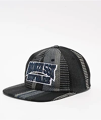 HUF x Bronze 56K Baja Black & Blue Snapback Hat