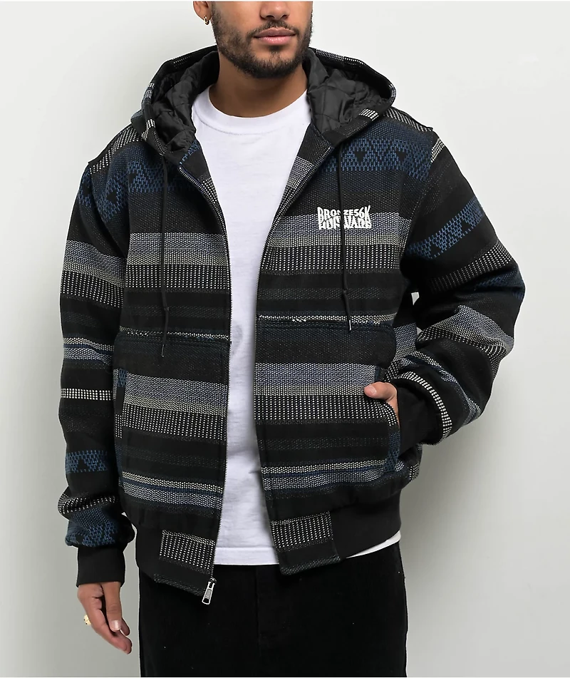 HUF x Bronze 56K Baja Insulated Zip Hoodie