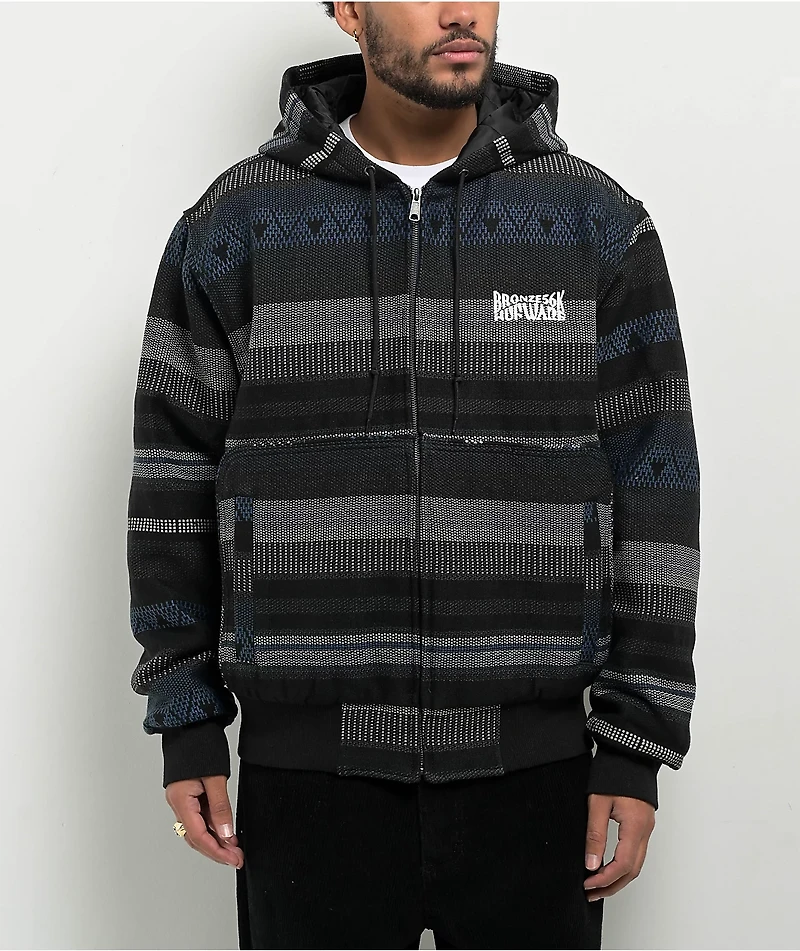 HUF x Bronze 56K Baja Insulated Zip Hoodie