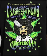 HUF x Cypress Hill Dr. Greenthumb Black T-Shirt