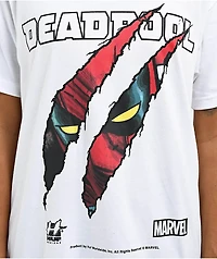 HUF x Deadpool Slasher White T-Shirt