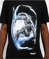 HUF x Fantastic 4 Silver Surfer Black T-Shirt