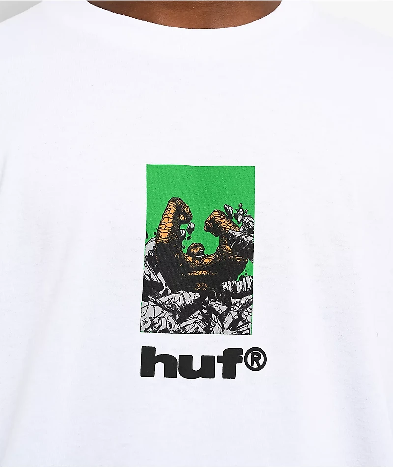 HUF x Fantastic 4 The Thing White T-Shirt