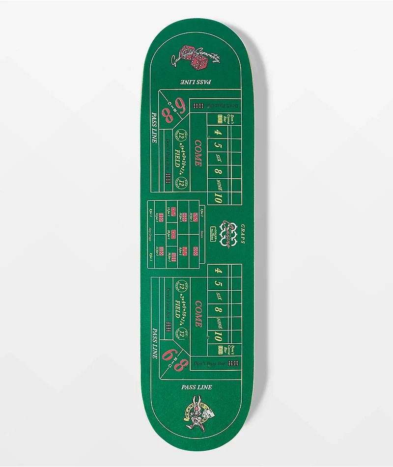 HUF x Freddie Gibbs Craps 8.25" Skateboard Deck