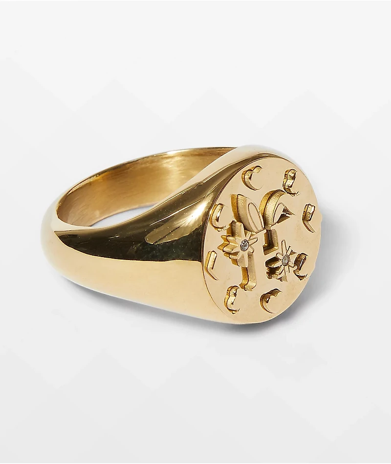 HUF x Freddie Gibbs Gold Pinky Ring