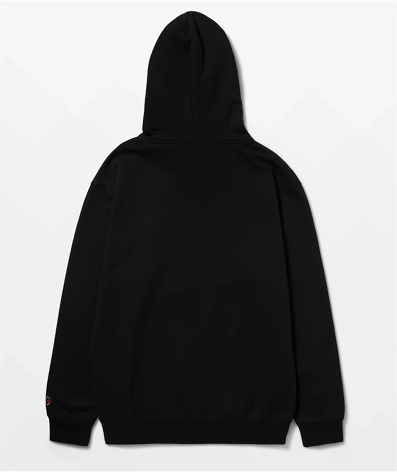HUF x Freddie Gibbs Iced Out Black Hoodie