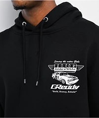 HUF x GReddy Body Works Black Hoodie