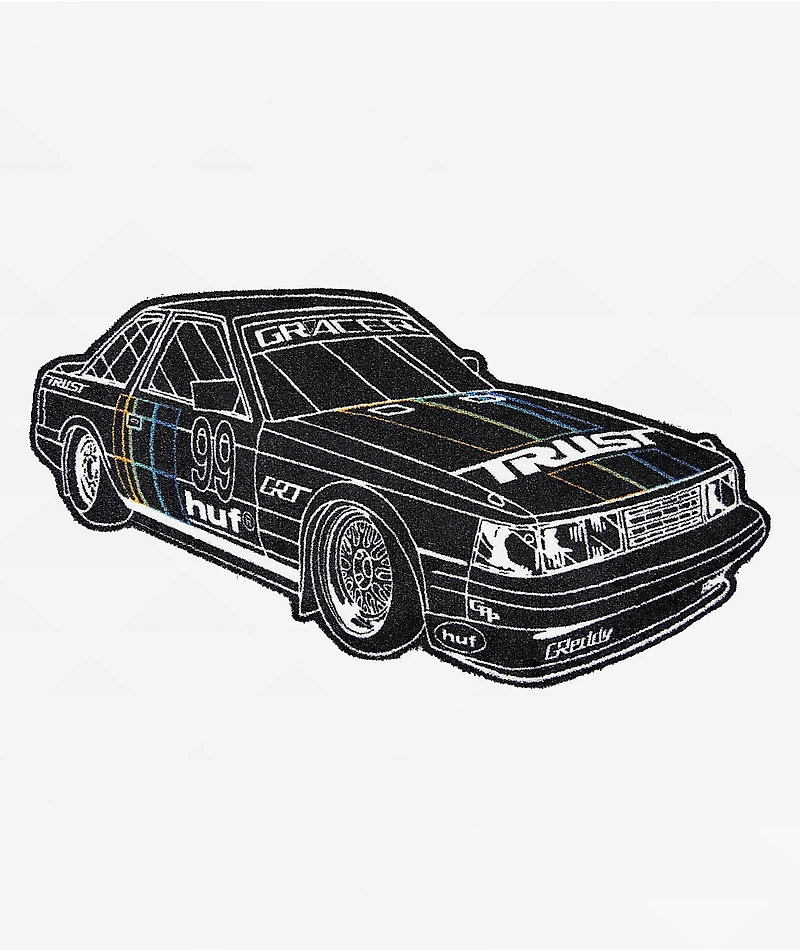 HUF x GReddy Car-Pet Black Rug