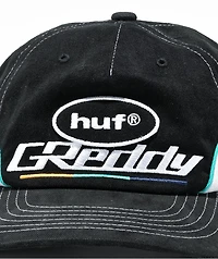 HUF x GReddy Racing Team Black Adjustable Hat