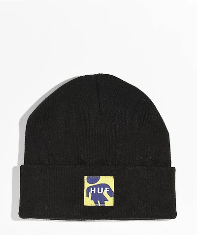 HUF x Girl Black Beanie