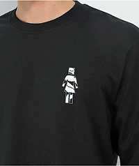 HUF x Girl Chrome Black Long Sleeve T-Shirt