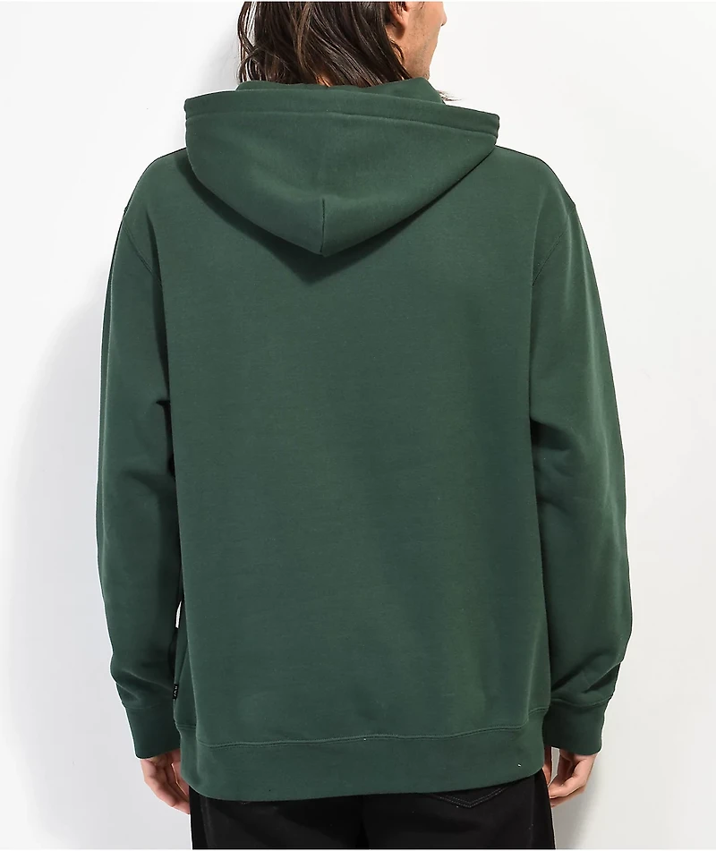 HUF x Girl Shadow Green Hoodie