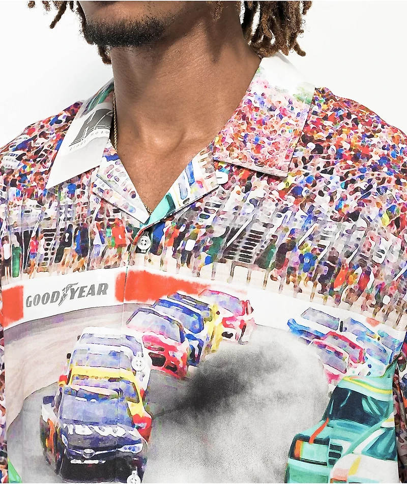 HUF x Goodyear Circuit Short Sleeve Shirt