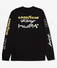 HUF x Goodyear Performance Black Long Sleeve T-Shirt
