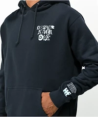 HUF x Harold Hunter Legends Never Navy Hoodie