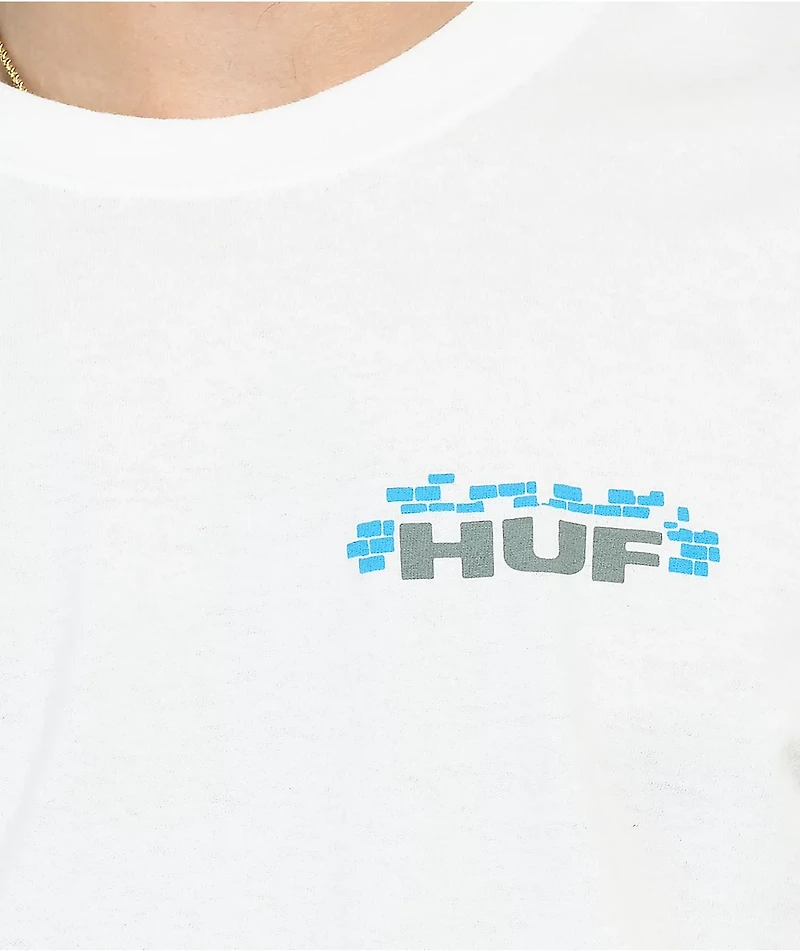 HUF x Hulk Tension White T-Shirt