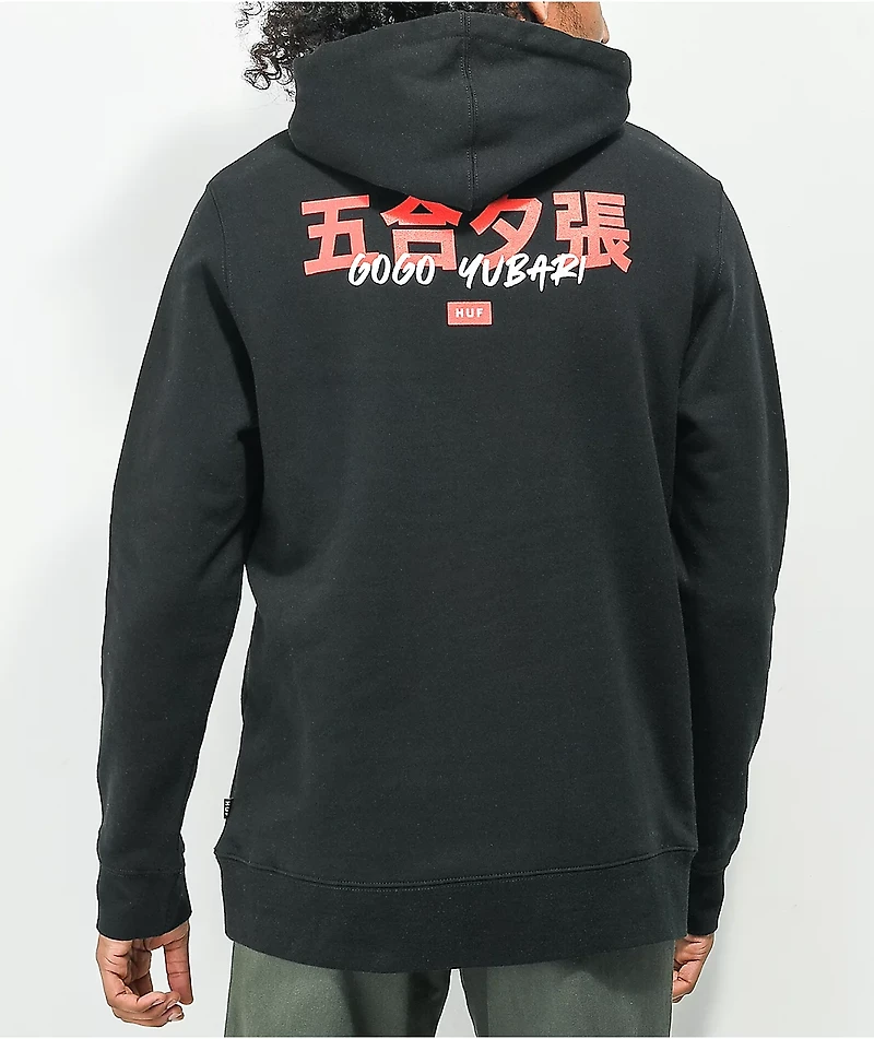 HUF x Kill Bill Gogo Yubari Black Hoodie