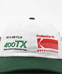 HUF x Kodak Film White & Green Snapback Hat