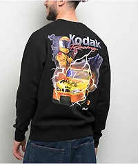 HUF x Kodak Ride The Lightning Black Crewneck Sweatshirt