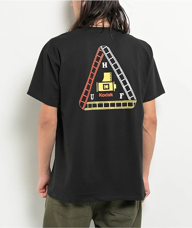 HUF x Kodak Triple Film Black T-Shirt