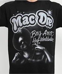 HUF x Mac Dre Airbrush Black T-Shirt