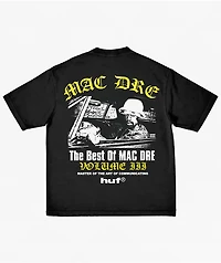 HUF x Mac Dre Best Of Black T-Shirt