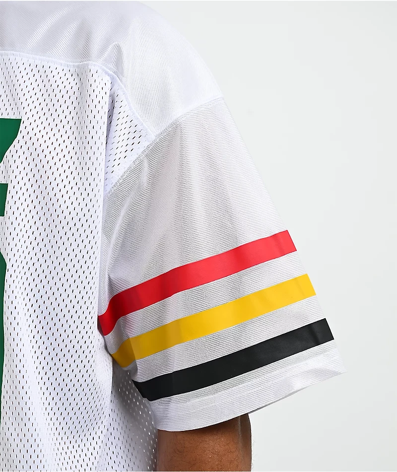 HUF x Mac Dre Thizz White Football Jersey