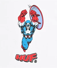HUF x Marvel Avengers Collection Cap No White T-Shirt
