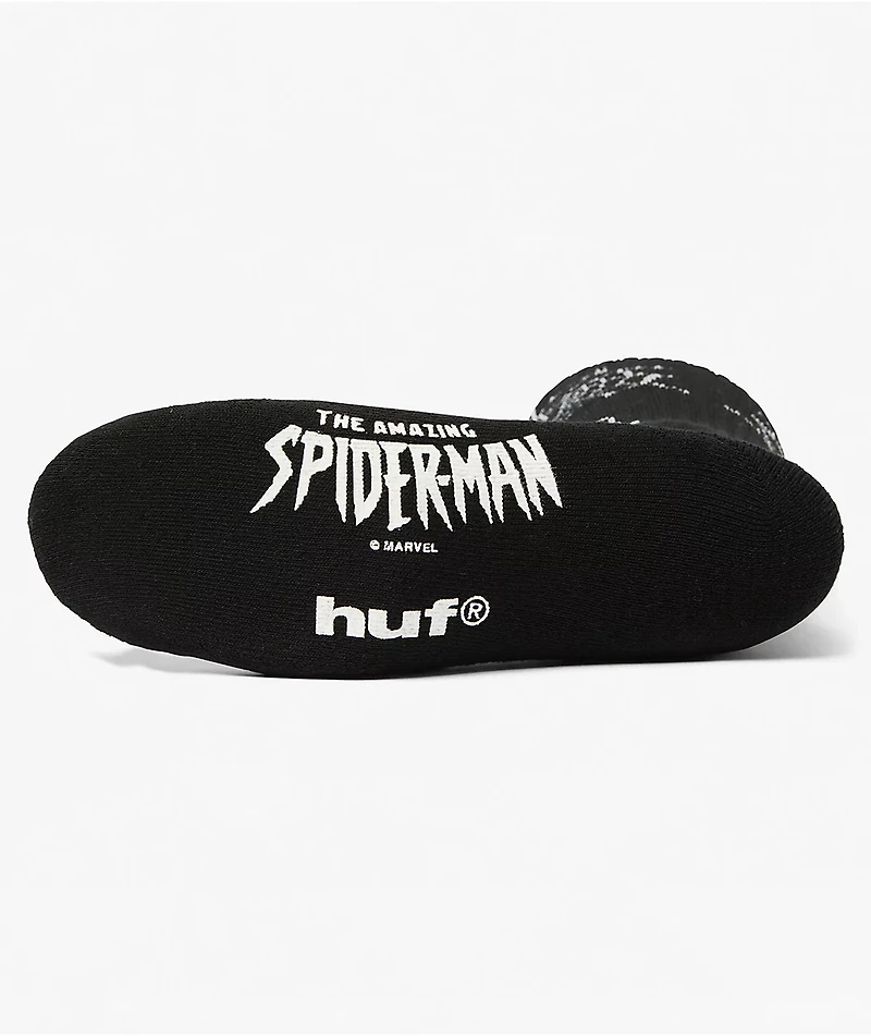 HUF x Marvel Spider-Man Black Crew Socks