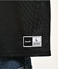 HUF x Marvel Spider-Man Black Football Jersey