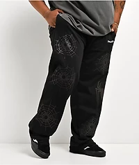 HUF x Marvel Spider-Man Black Sweatpants