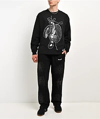 HUF x Marvel Spider-Man Black Sweatpants