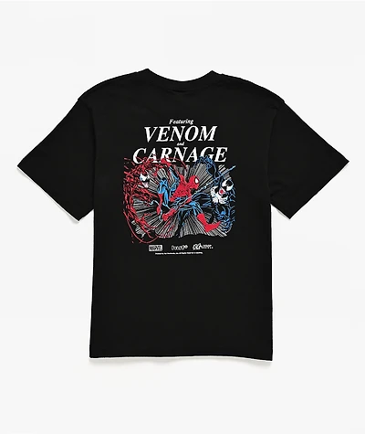 HUF x Marvel Spider-Man Kids Max Carnage Black T-Shirt