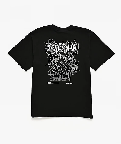 HUF x Marvel Spider-Man Kids Secret Wars Black T-Shirt