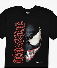 HUF x Marvel Spider-Man Kids Sinister Black T-Shirt