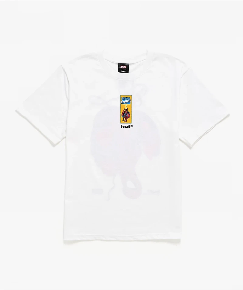 HUF x Marvel Spider-Man Kids Upside Down Black T-Shirt