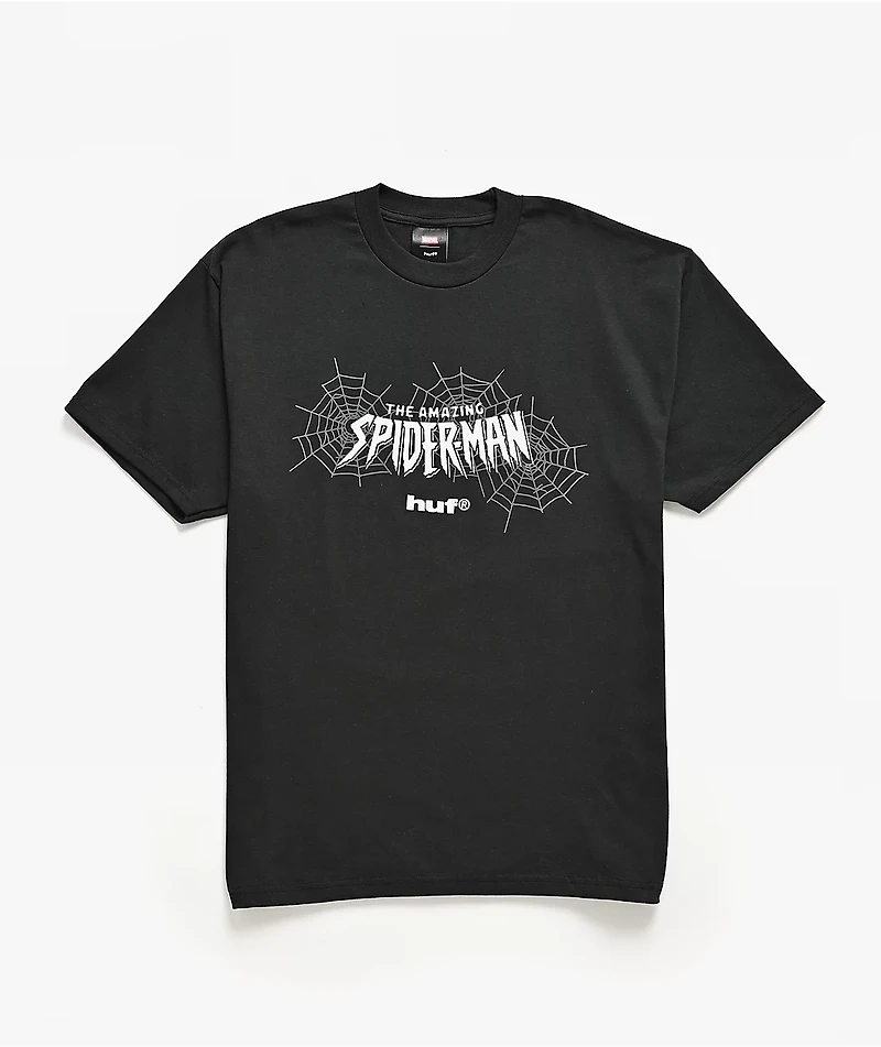HUF x Marvel Spider-Man Secret Wars Vintage Black T-Shirt