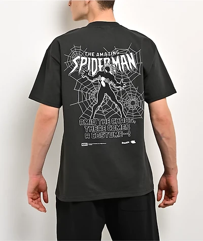 HUF x Marvel Spider-Man Secret Wars Vintage Black T-Shirt
