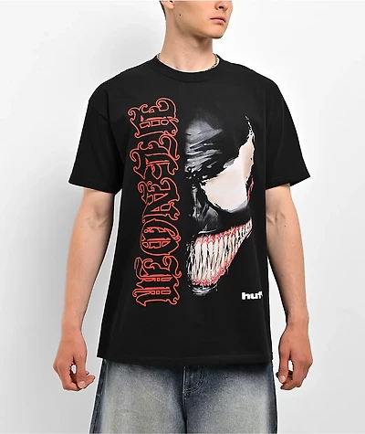 HUF x Marvel Spider-Man Sinister Black T-Shirt